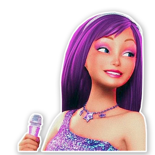 Barbie sticker 💜