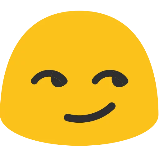 Android N Emojis emoji 😏