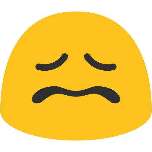 Android N Emojis emoji 🙁