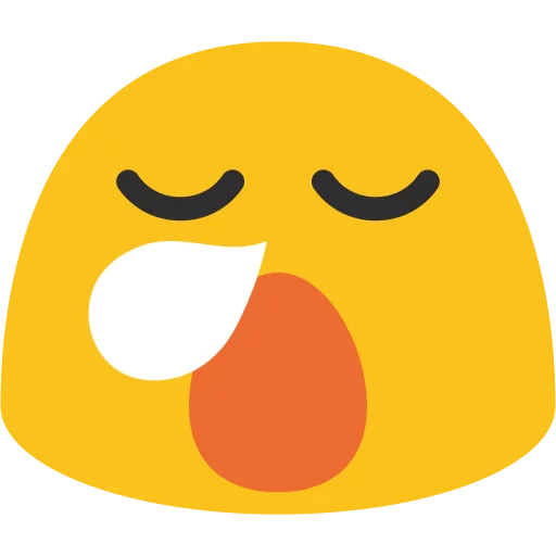 Android N Emojis emoji 😪