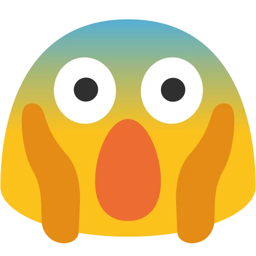 Android N Emojis emoji 😱