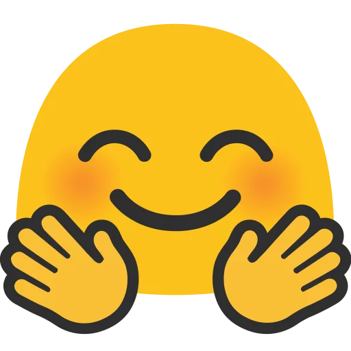 Android N Emojis emoji 🤗
