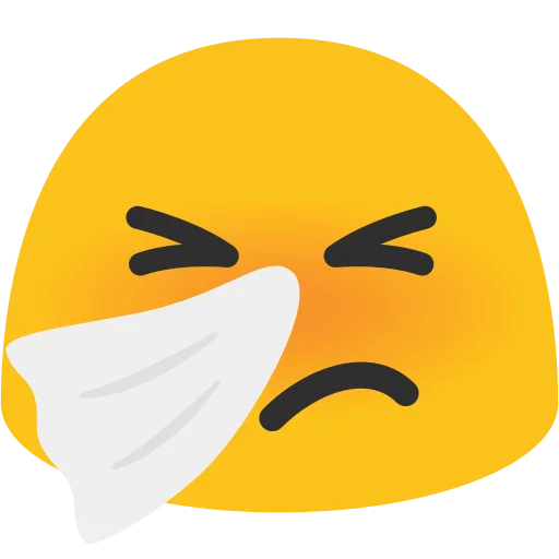 Android N Emojis emoji 🤧