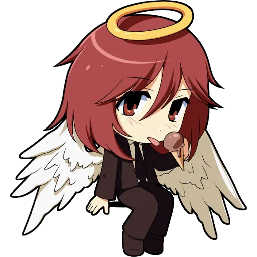 Angel Demon emoji 🍦