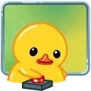 Duck Tails emoji 🔘