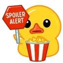 Duck Tails emoji 🛑