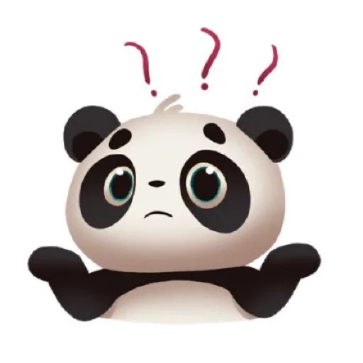 Панда sticker 🤷‍♀️