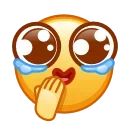 Kawaii Emoji emoji 🥹