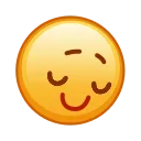 Kawaii Emoji emoji 😌