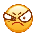 Эмодзи Kawaii Emoji 😠