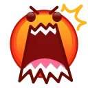 Эмодзи Kawaii Emoji 😡