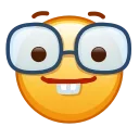 Kawaii Emoji emoji 🤓