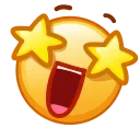 Kawaii Emoji emoji 🤩