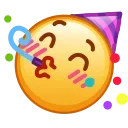 Kawaii Emoji emoji 🥳