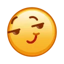 Kawaii Emoji emoji 😏