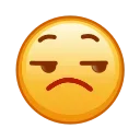 Эмодзи Kawaii Emoji 😒