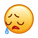 Kawaii Emoji emoji 😓