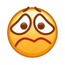 Эмодзи Kawaii Emoji 😔