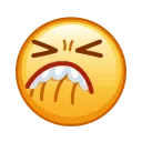 Kawaii Emoji emoji 😖