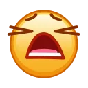 Эмодзи Kawaii Emoji 😫