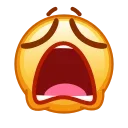 Эмодзи Kawaii Emoji 😩
