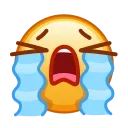 Kawaii Emoji emoji 😭