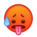 Kawaii Emoji emoji 🥵