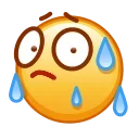 Эмодзи Kawaii Emoji 😥