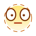 Kawaii Emoji emoji 🫥