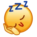 Эмодзи Kawaii Emoji 😴