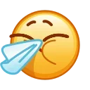 Эмодзи Kawaii Emoji 🤧