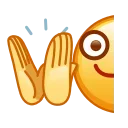 Эмодзи Kawaii Emoji 👏
