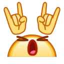 Kawaii Emoji emoji ✋