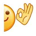 Эмодзи Kawaii Emoji 👌