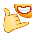 Kawaii Emoji emoji 🤙
