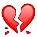 Kawaii Emoji emoji 💔
