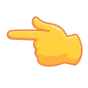 Эмодзи Animated Emoji 👈