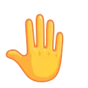 Эмодзи Animated Emoji 🤚