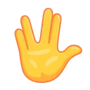 Эмодзи Animated Emoji 🖖
