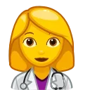 Эмодзи Animated Emoji 👩‍⚕️