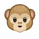 Емодзі Animated Emoji 🐵