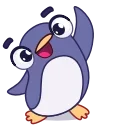 Емодзі телеграм Penguin