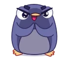 Penguin emoji 😈