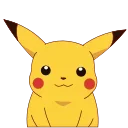 Animated Pikachu stiker 🧐