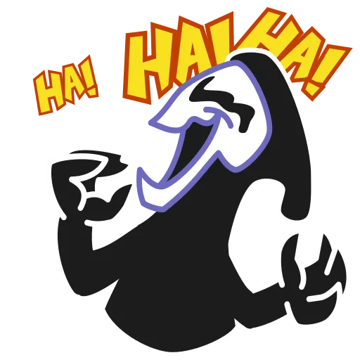 Animated Scream stiker 😂