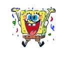 Sponge Bob emojis 🥳
