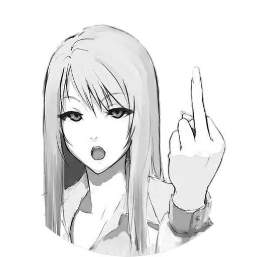 AnimeReacts by Çr sticker 🖕