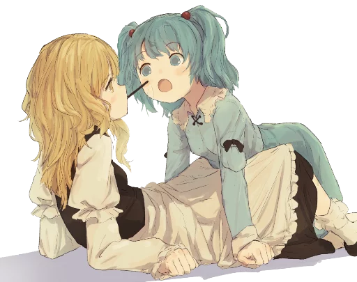 Anime Hugs, Kisses & Random sticker 😚