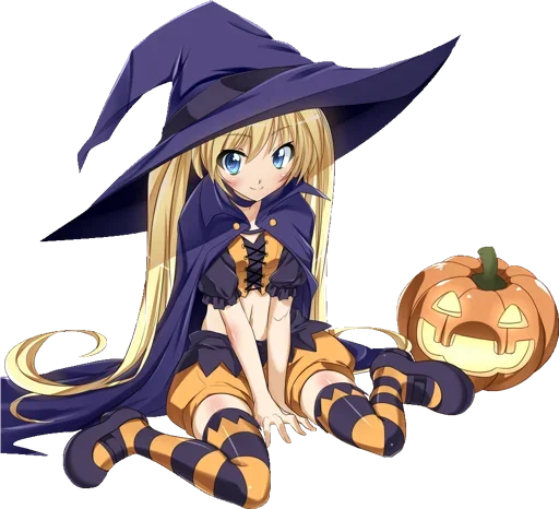 Anime Halloween stiker 😈