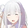 Animegirl Emoji emoji 😮‍💨